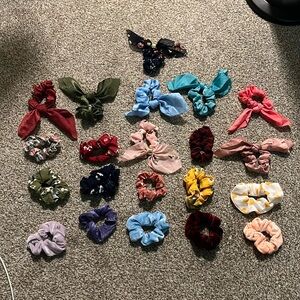 Pack of scrunchies. $4 each. Pick and choose which ones you want. Message me!